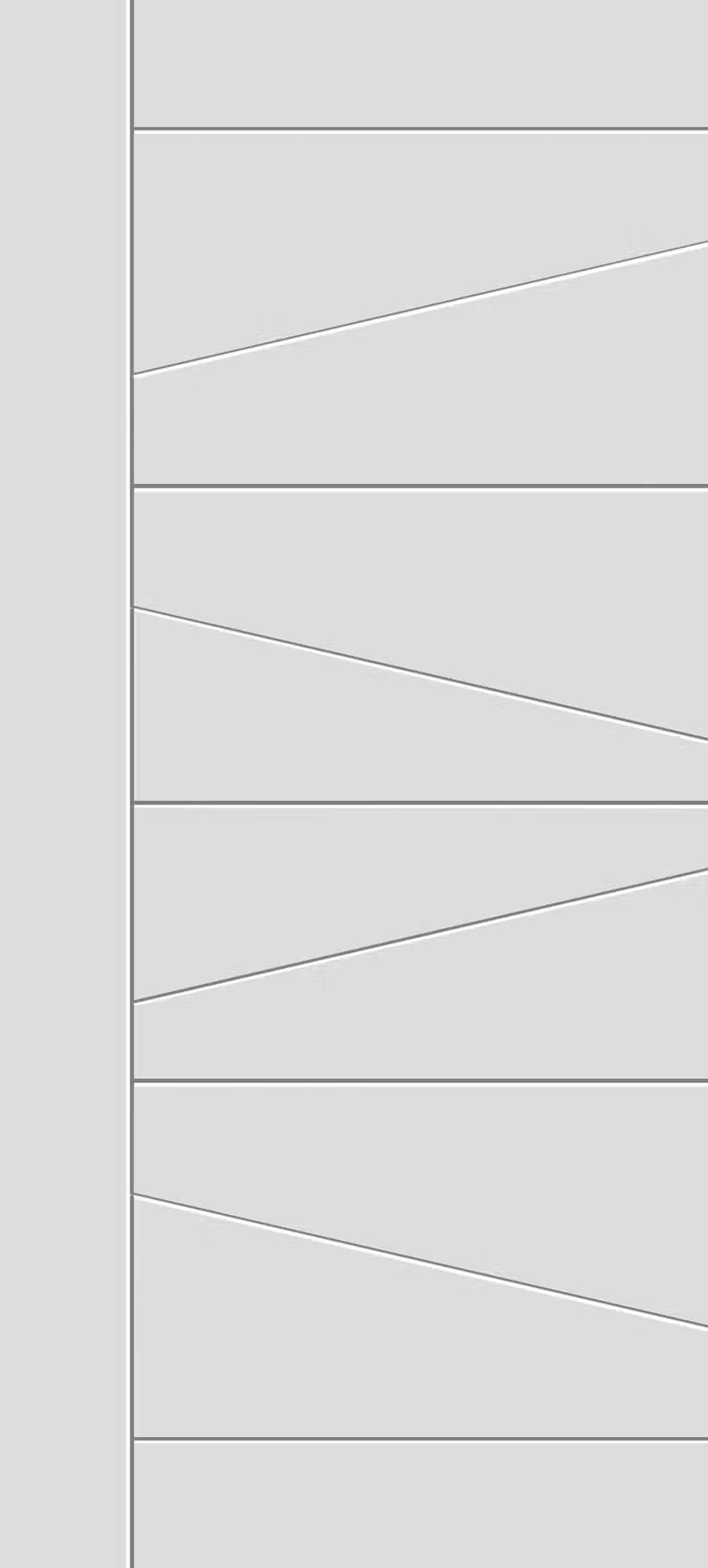 Contemporary, Solid panel · No glass