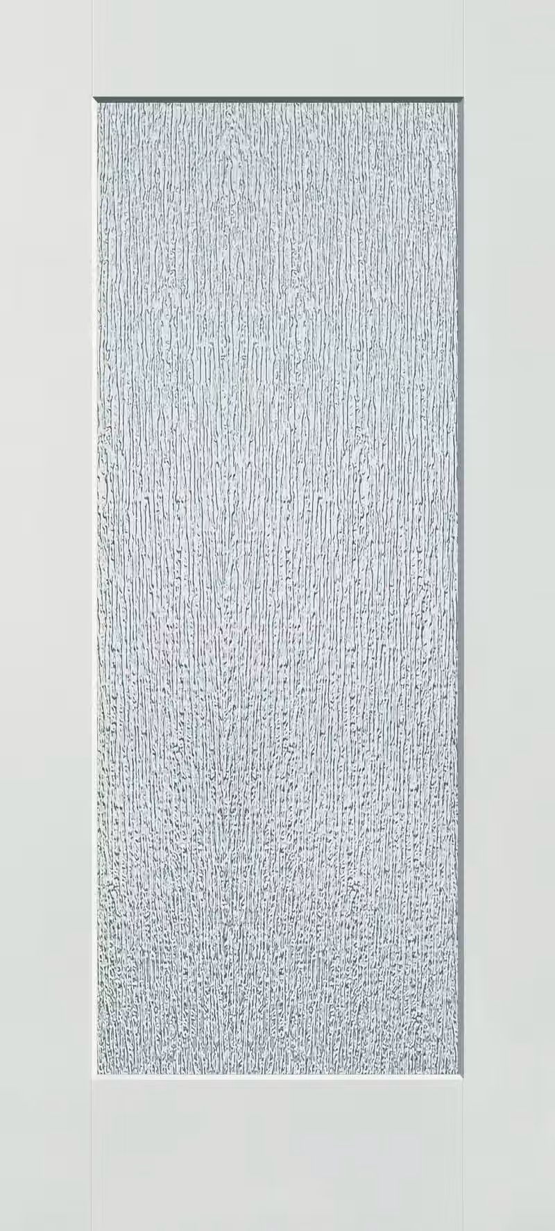 Classic Flush Glazed, Full lite · Rain