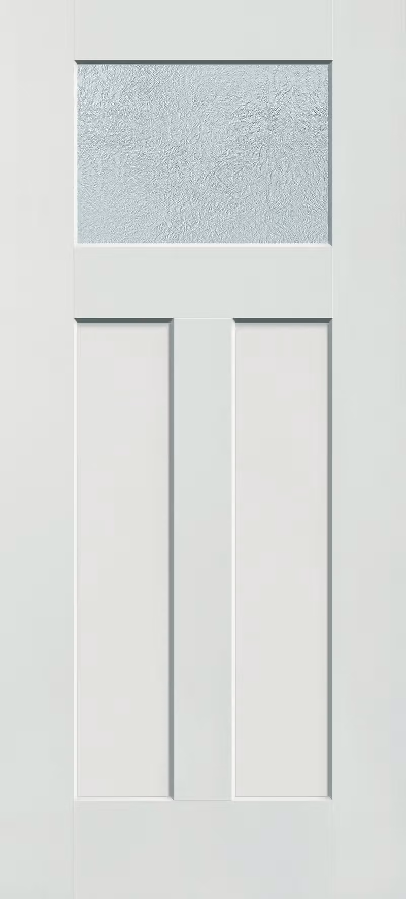 Shaker Flush Glazed, 1/4 lite · Micro-Granite